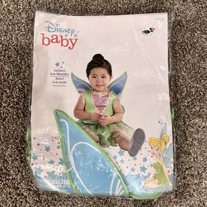 DISNEY Tinkerbell Baby Halloween Costume NEW! Infant Size 0-6 Months